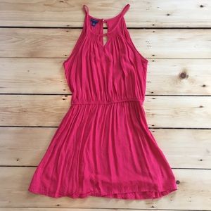 Red light summer dress